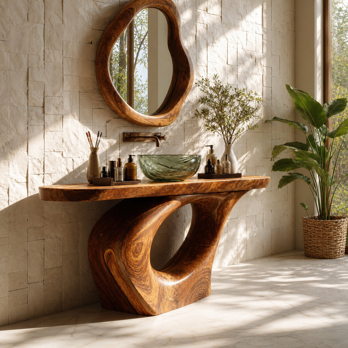Farmhouse Solid Vanity For Decorative Bathroom Design