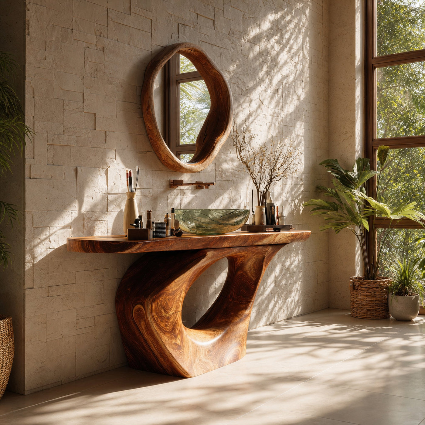 Farmhouse Solid Vanity For Decorative Bathroom Design - product view 2