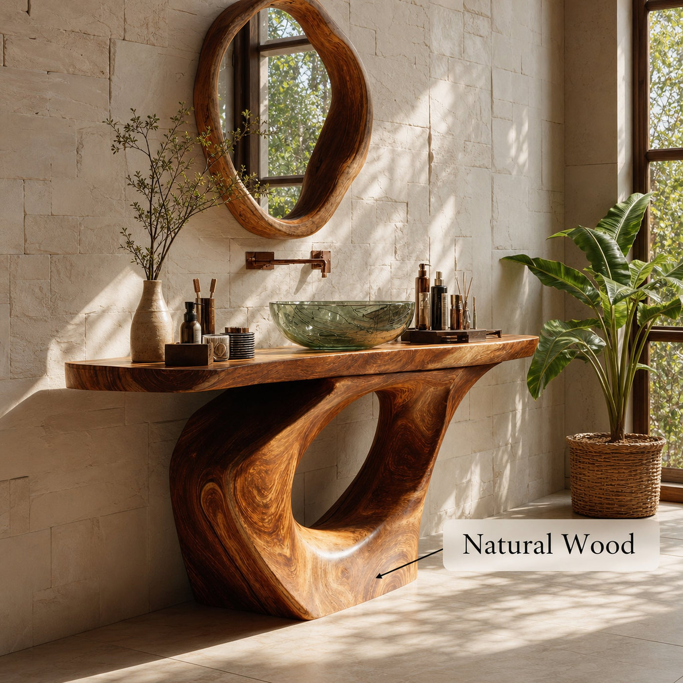 Farmhouse Solid Vanity For Decorative Bathroom Design - product view 5