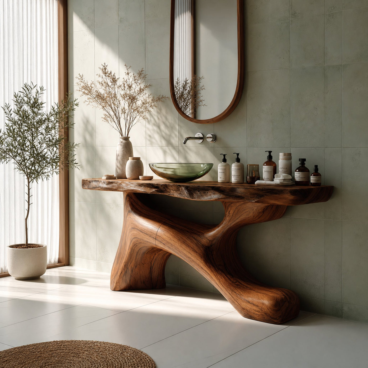 Farmhouse Solid Vanity For Vintage Bathroom - product view 2