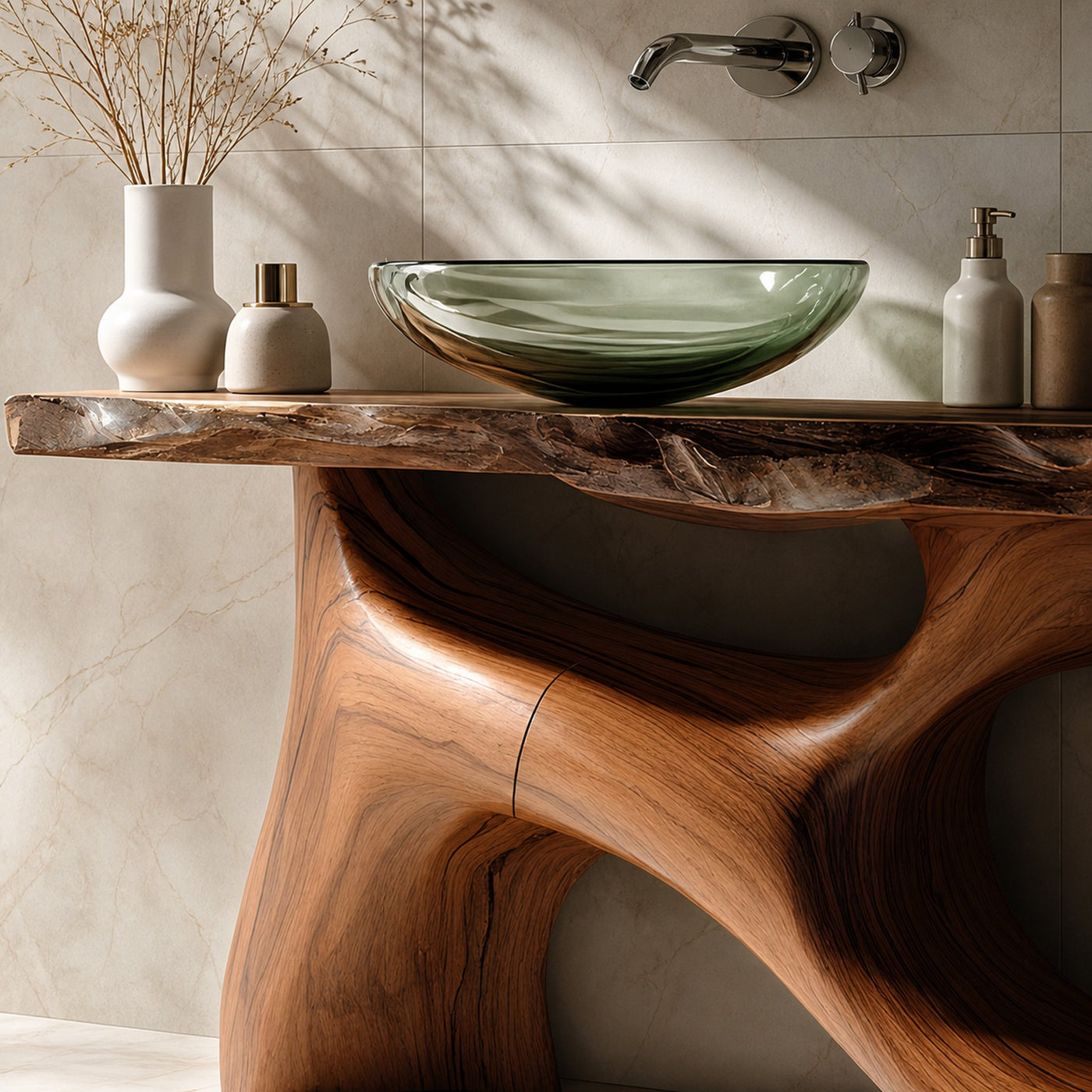 Farmhouse Solid Vanity For Vintage Bathroom - product view 3