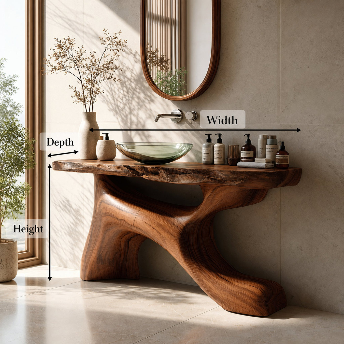 Farmhouse Solid Vanity For Vintage Bathroom - product view 6