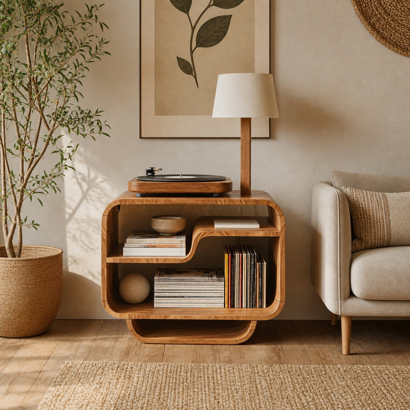 Farmhouse Style Media Cabinet For Entryway Decor