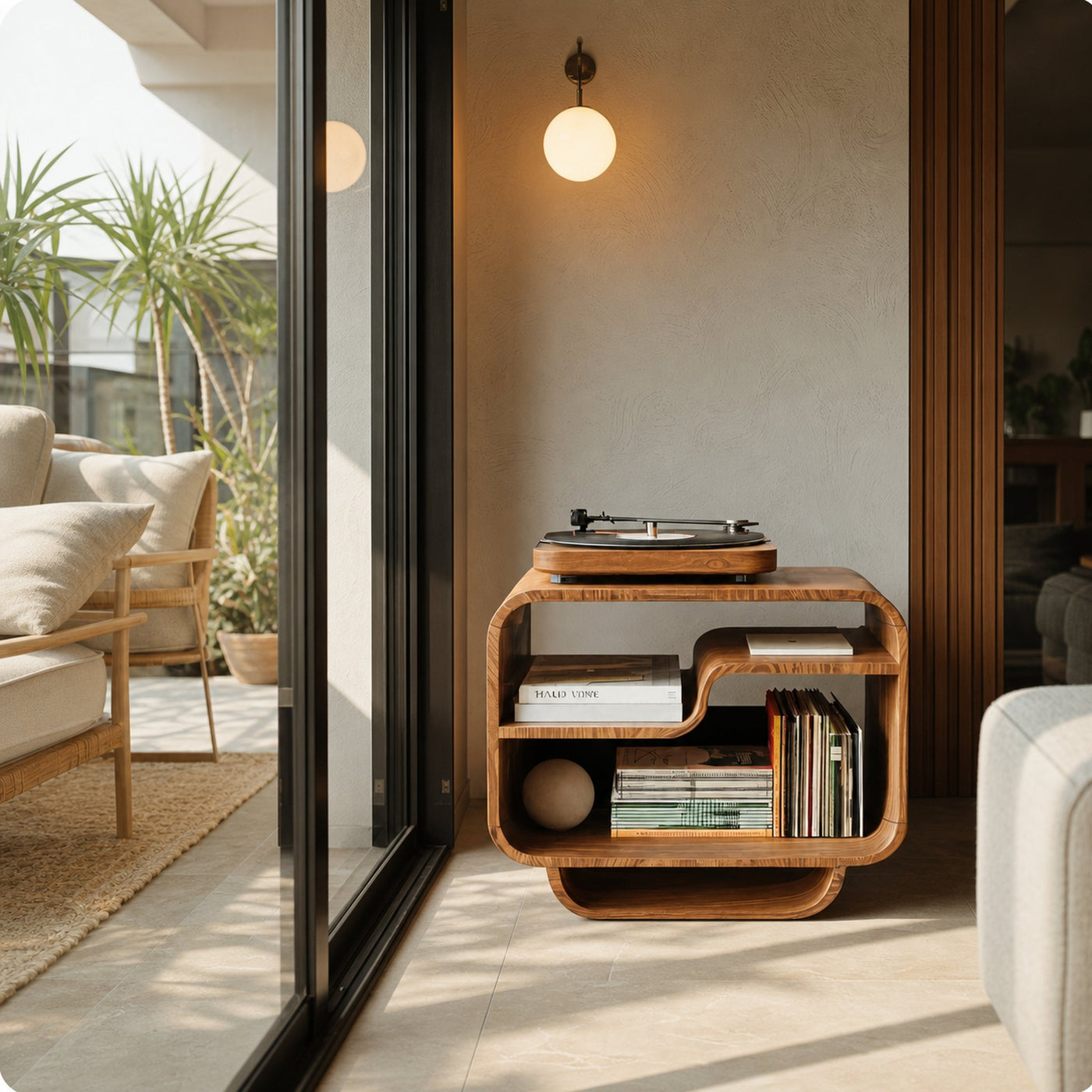 Farmhouse Style Media Cabinet For Entryway Decor - product view 2