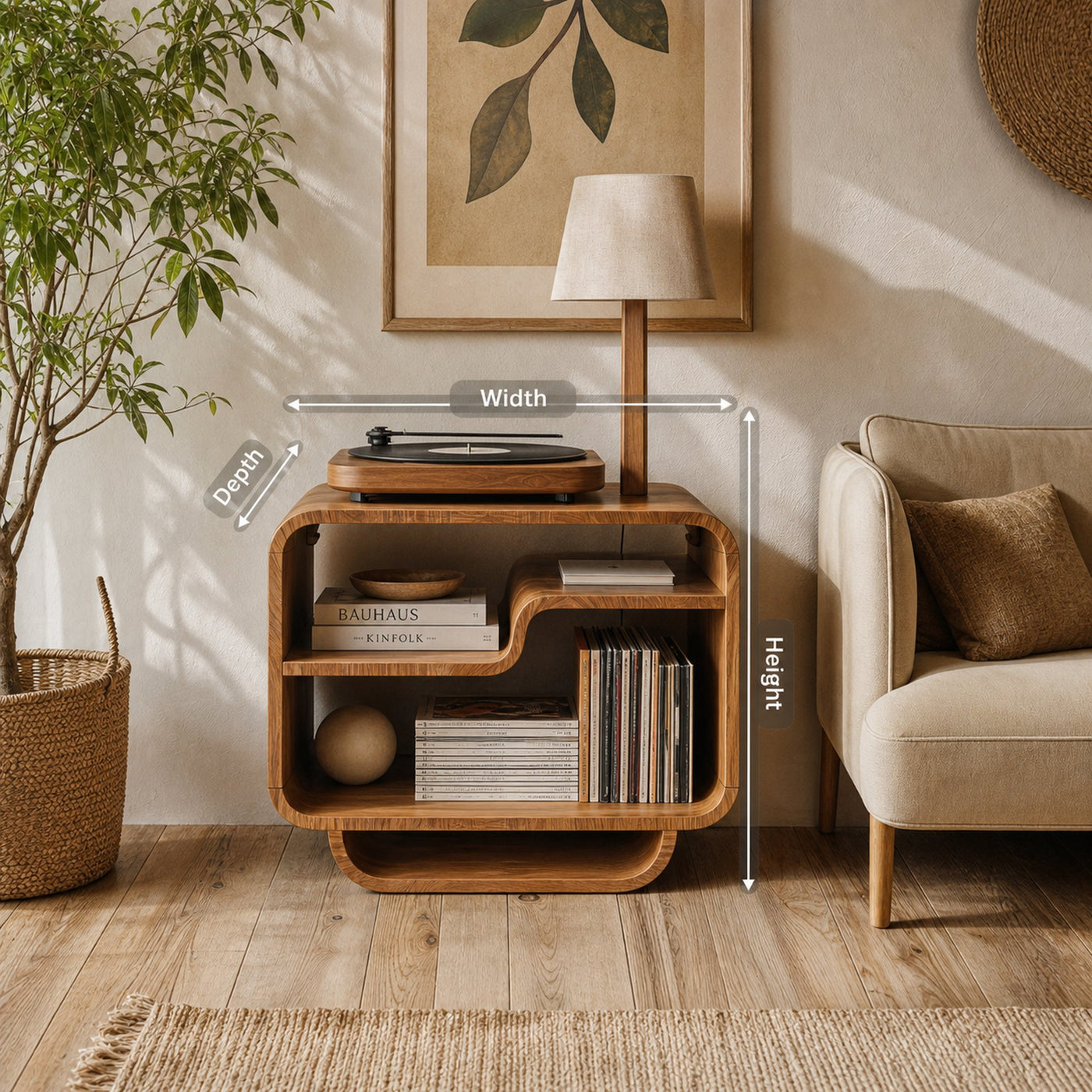 Farmhouse Style Media Cabinet For Entryway Decor - product view 8
