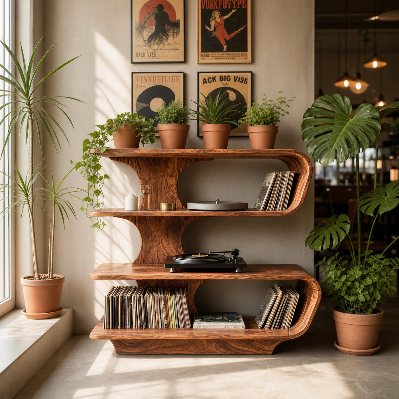 Farmhouse Vinyl Storage Console For Bedroom Decor - product view 6