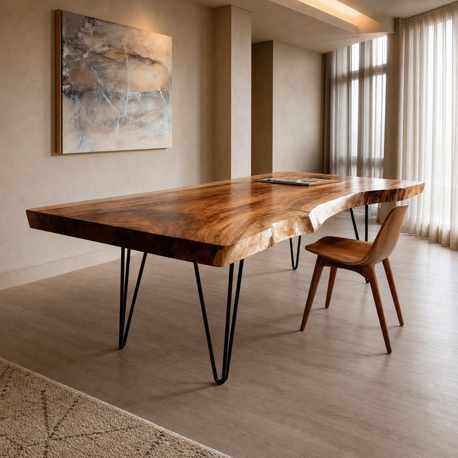 Farmhouse Wooden Tabletop For Rustic Home Decor