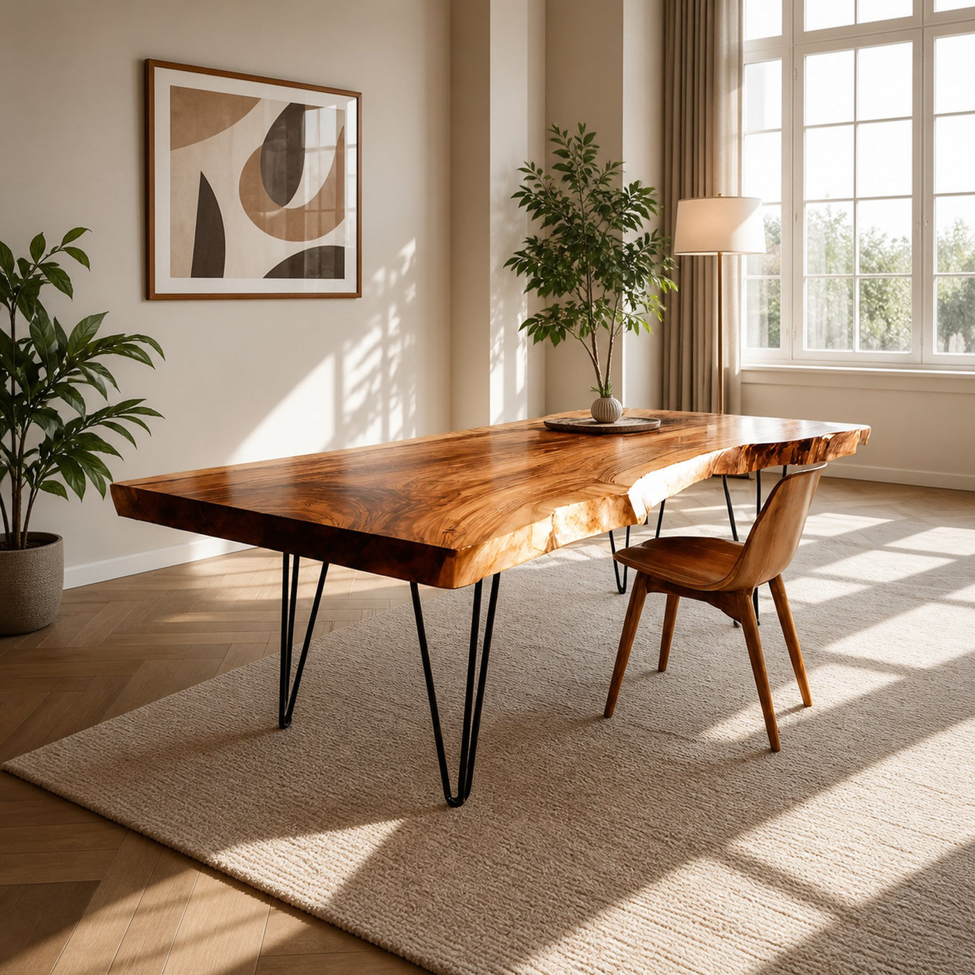 Farmhouse Wooden Tabletop For Rustic Home Decor - product view 3