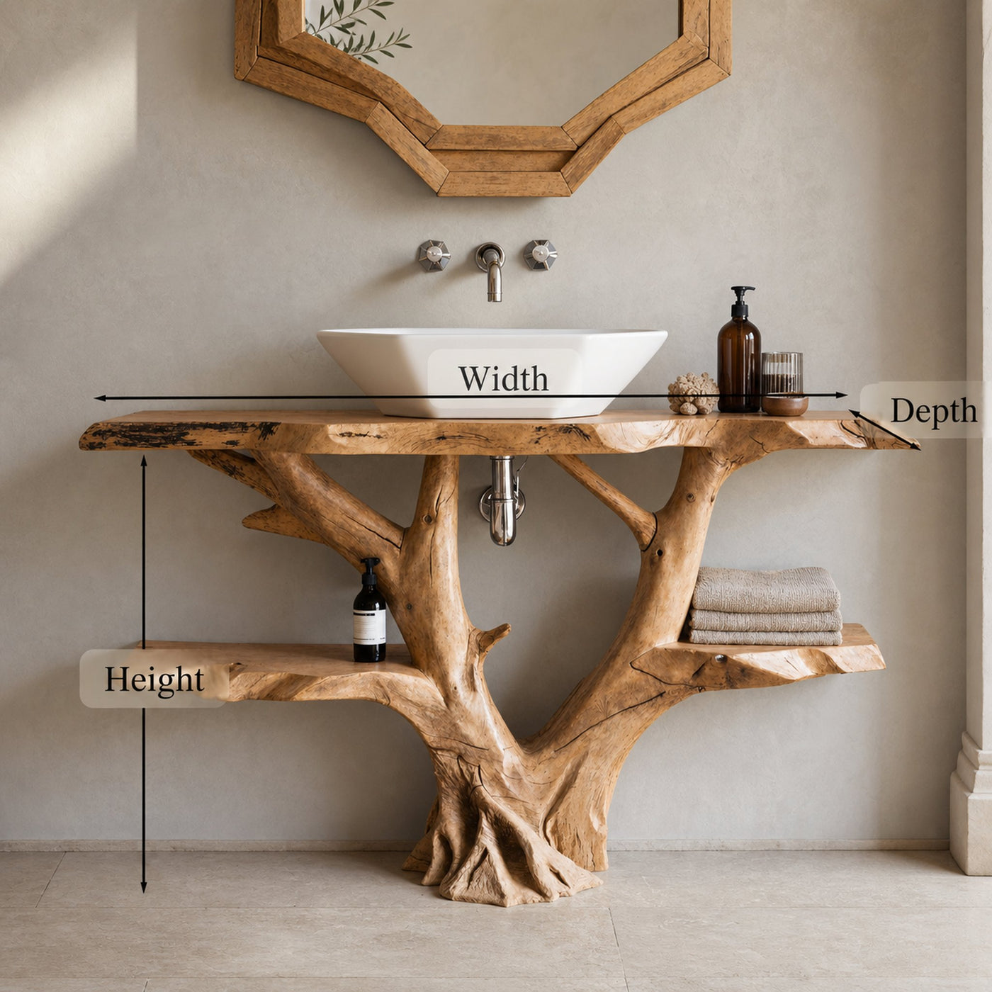 Floating Vanity Bathroom Vanity - product view 3
