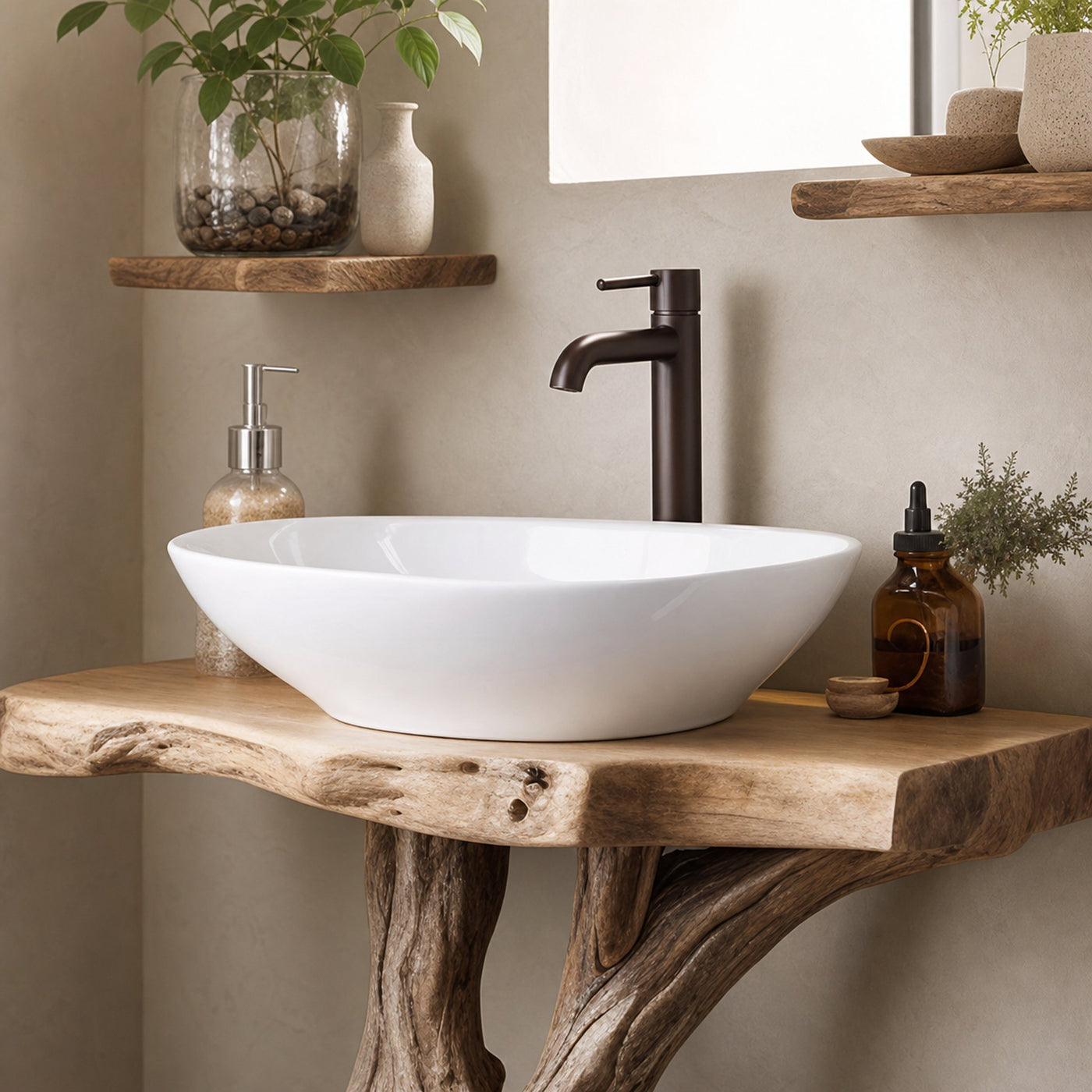 Handcrafted Bathroom Vanity - product view 3