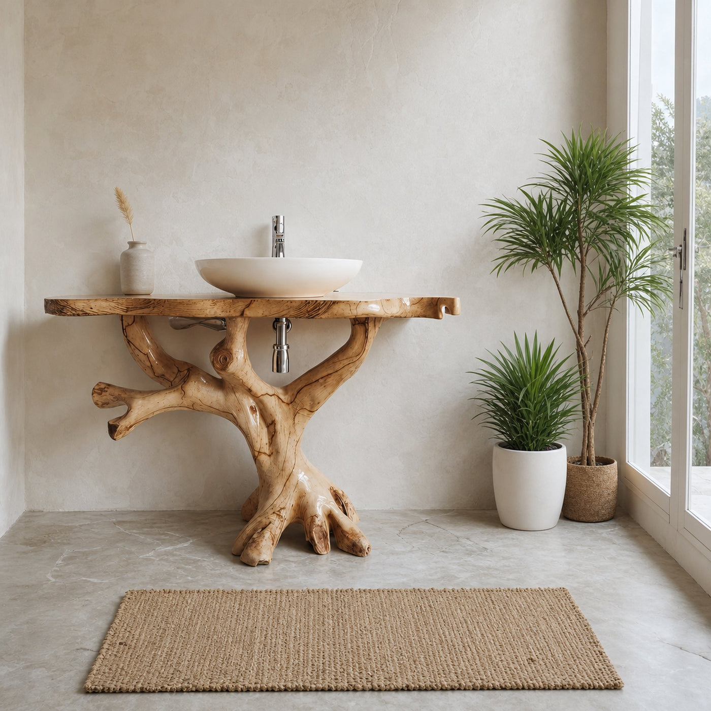 Handcrafted Bathroom Vanity - product view 2