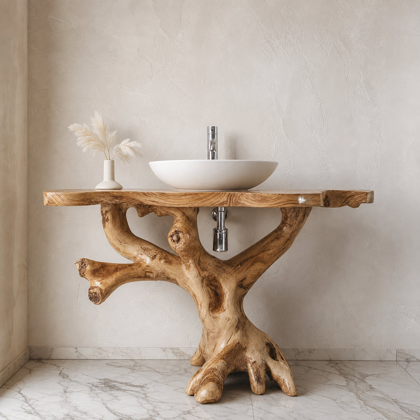 Handcrafted Bathroom Vanity - product view 3