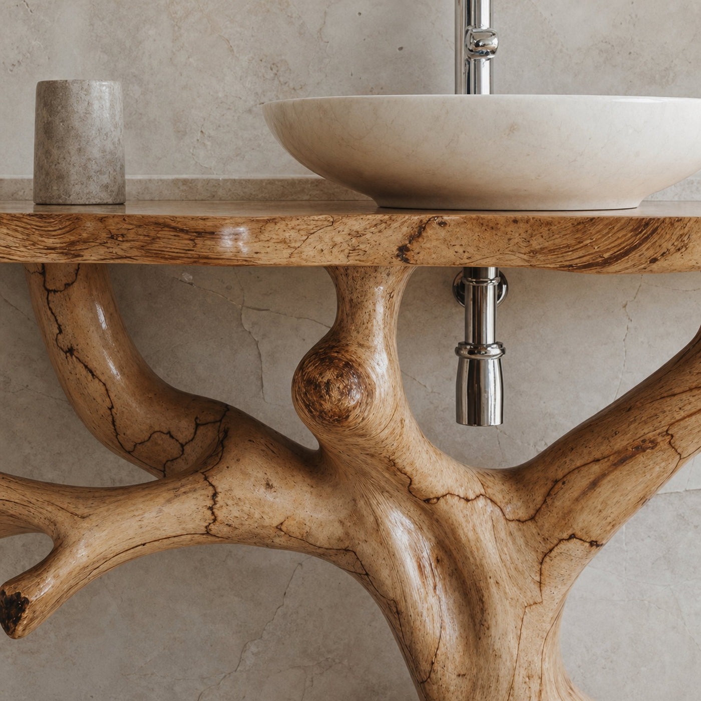 Handcrafted Bathroom Vanity - product view 4
