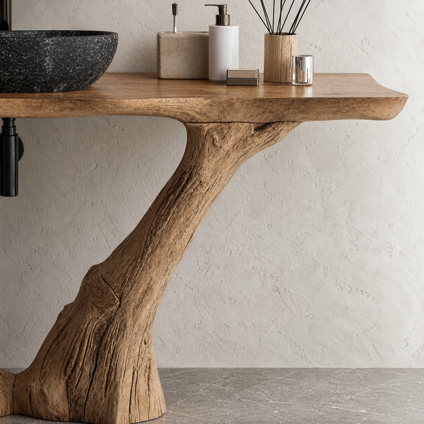 Handcrafted Counter Vanity For Stylish Bathroom Interiors - product view 4