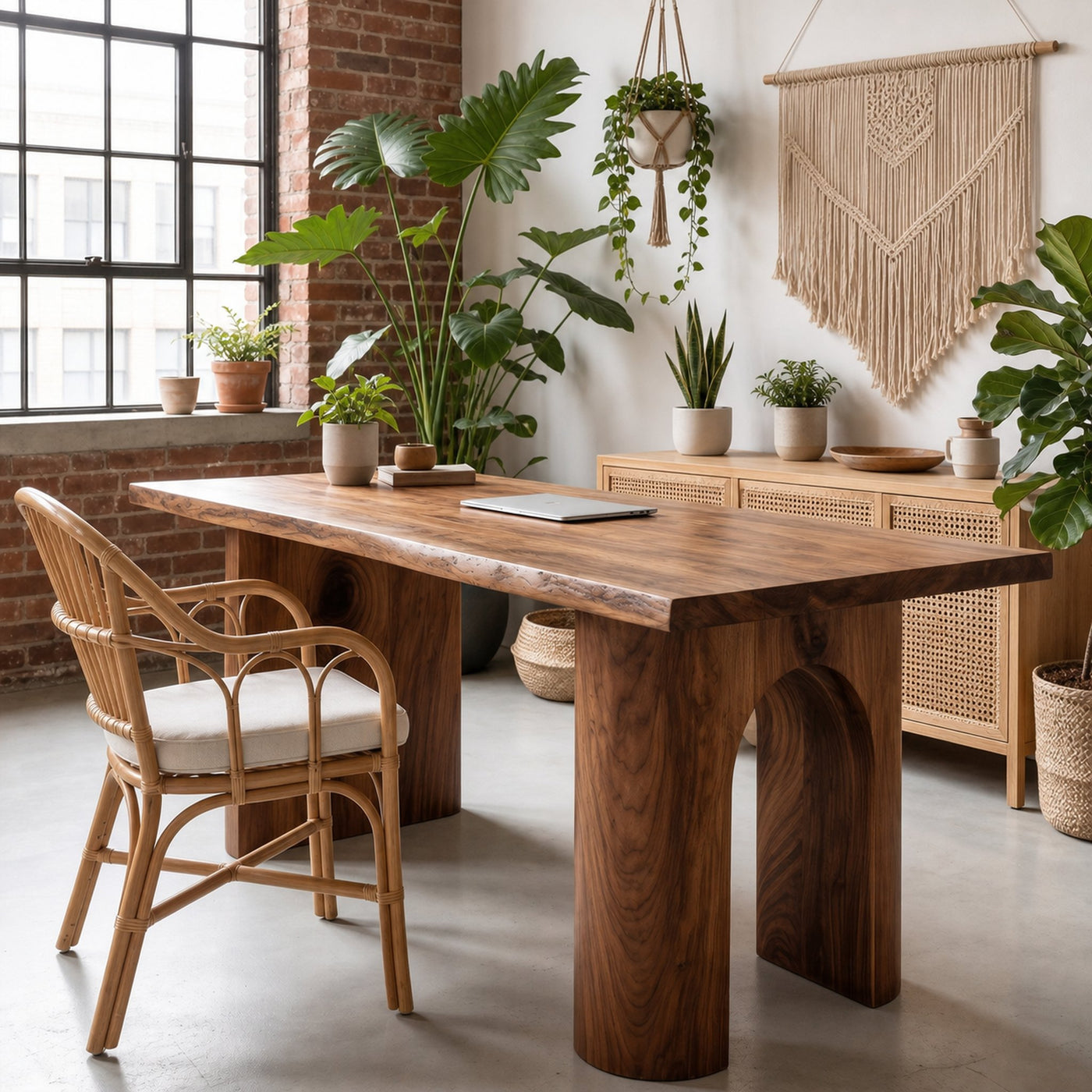 Handcrafted Executive Desk For Home Office And Professional Workspace - product view 3