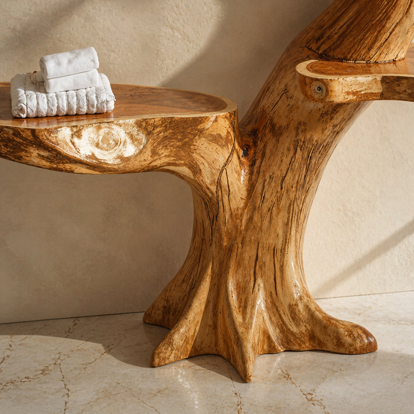 Handcrafted Floating Bathroom Vanity - product view 4