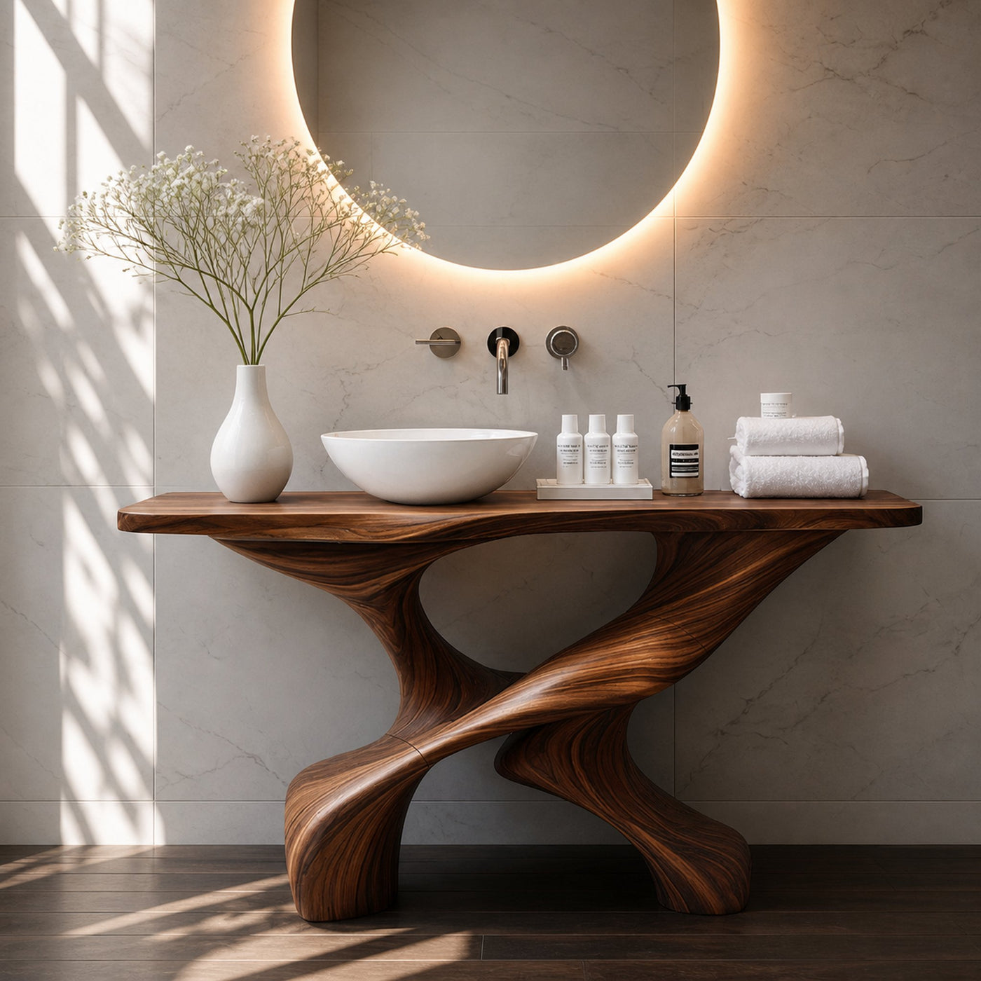 Handcrafted Vanity For Elegant Bathroom Furniture - product view 6