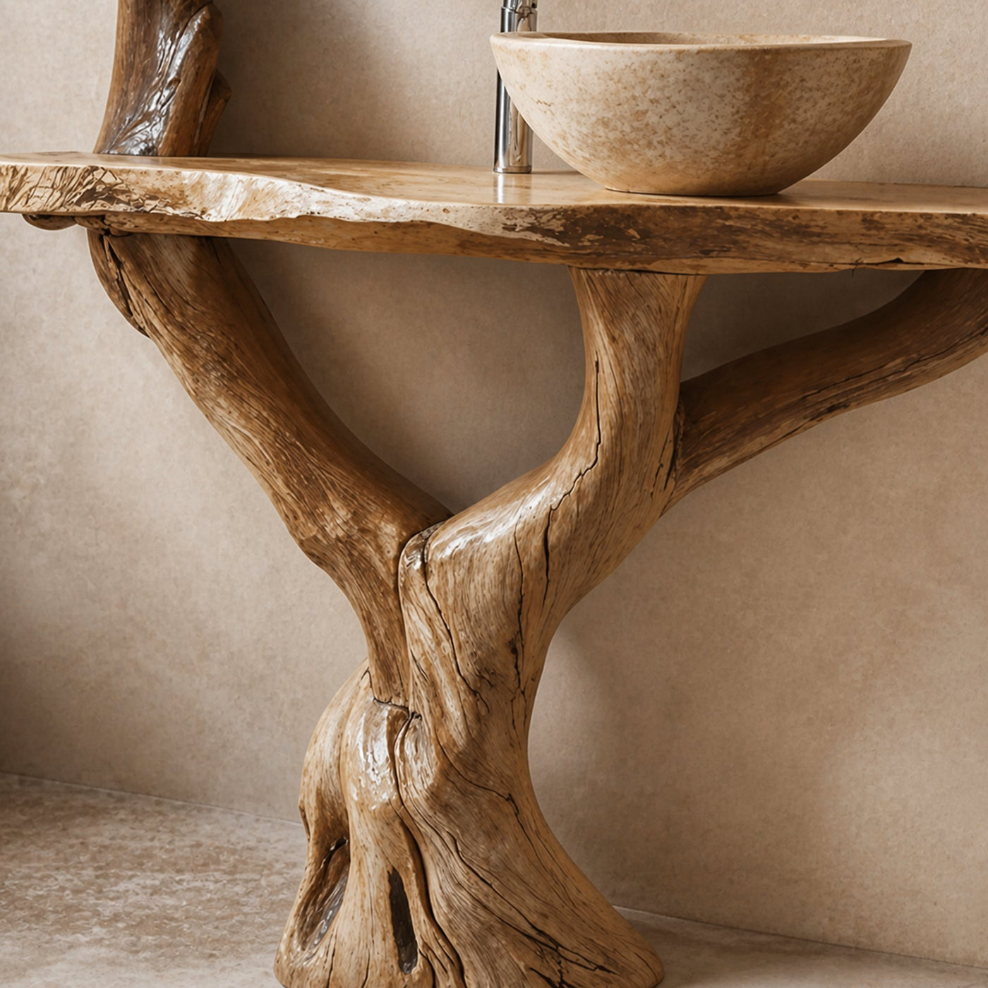 Live Edge Vanity Bathroom - product view 3