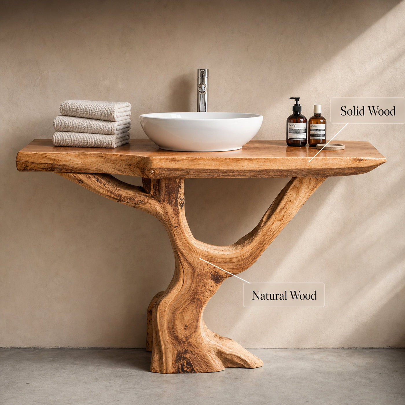 Live Edge Vanity Vessel - product view 6