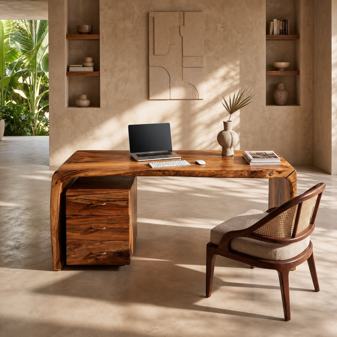 Luxury Executive Desk With Drawer Pedestal For Open Office - product view 3