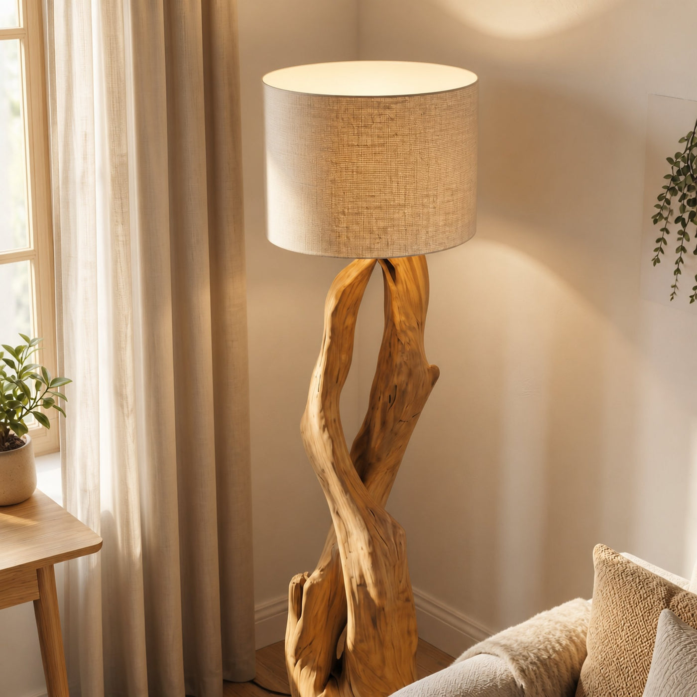 Luxury Organic Modern Sculptural Floor Lamp For Bedroom And Corner - product view 2