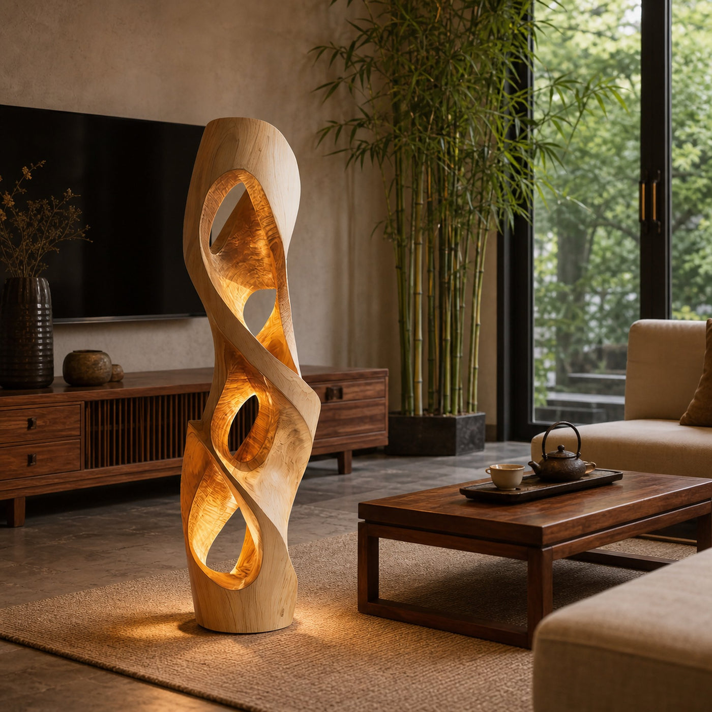 Mid Century Decorative Table Lamp Bedroom Living Room Corner Space - product view 5