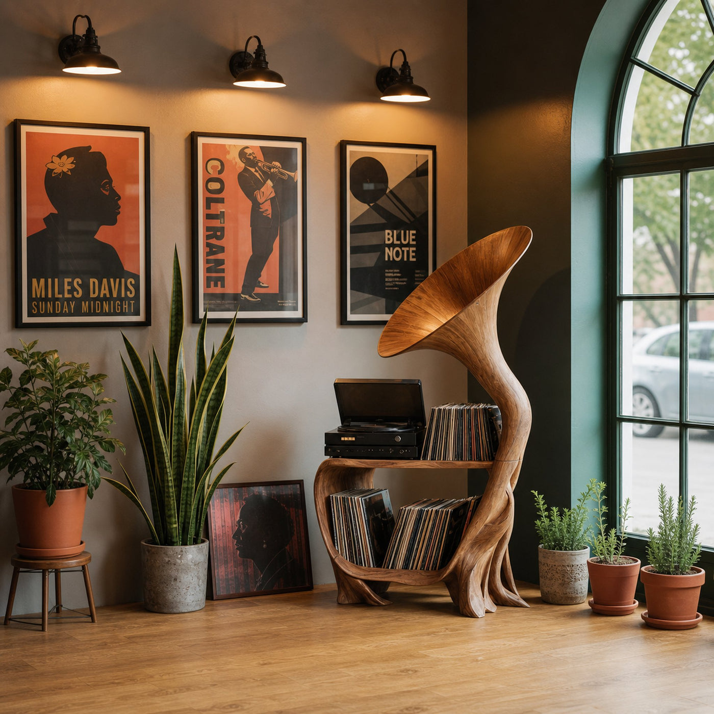 Mid Century Media Console For Bedroom Furniture - product view 2