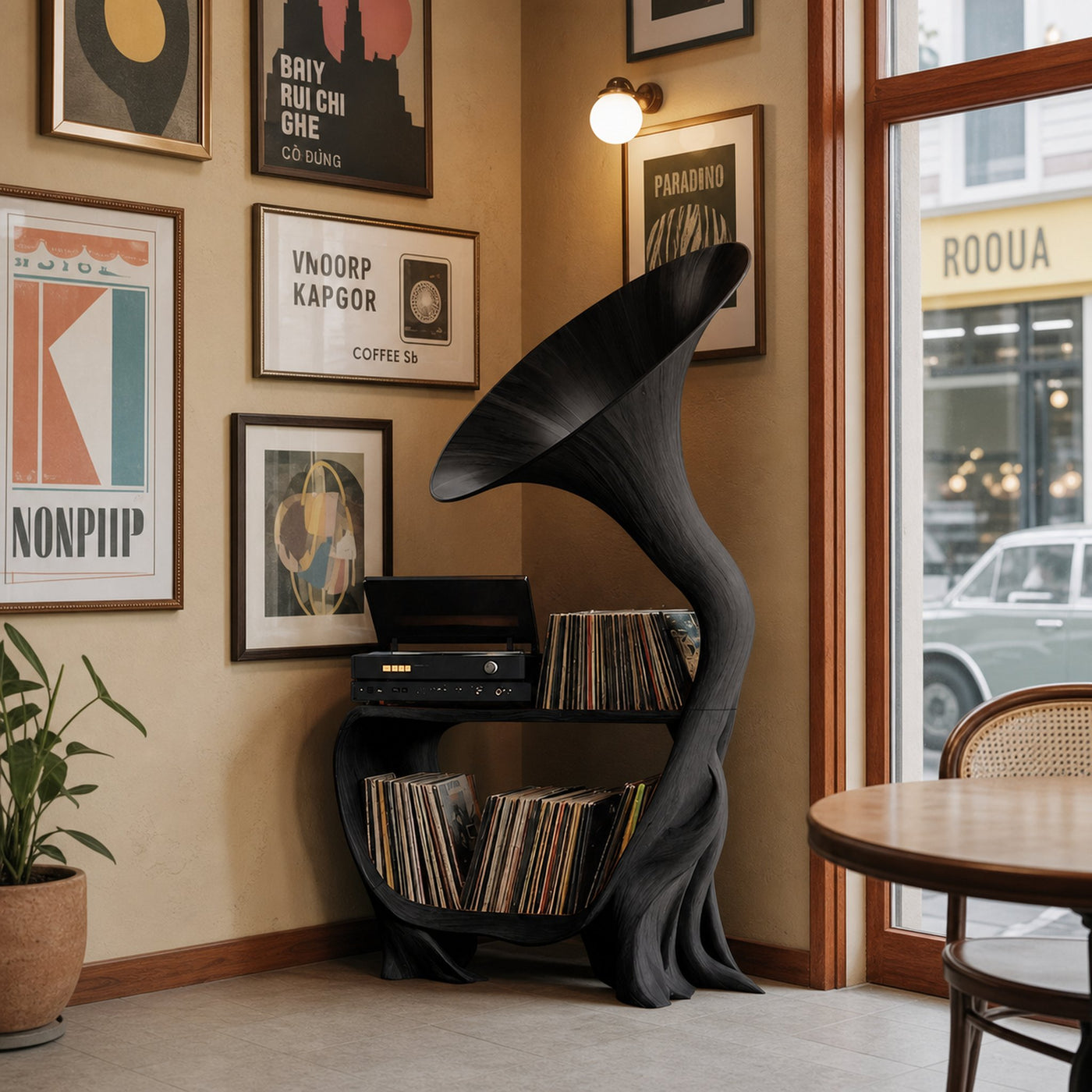 Mid Century Media Console For Bedroom Furniture - product view 4