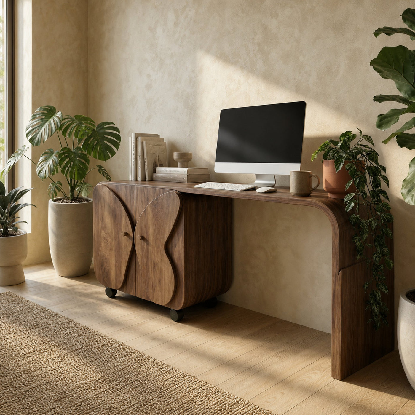 Mid Century Writing Desk For Home Office And Study Room - product view 5