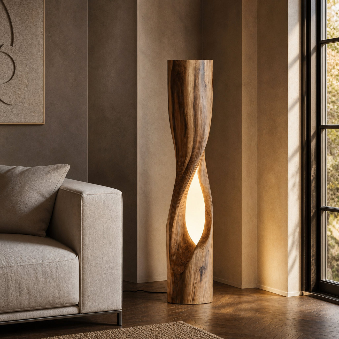 Minimal Floor Lamp For Living Space