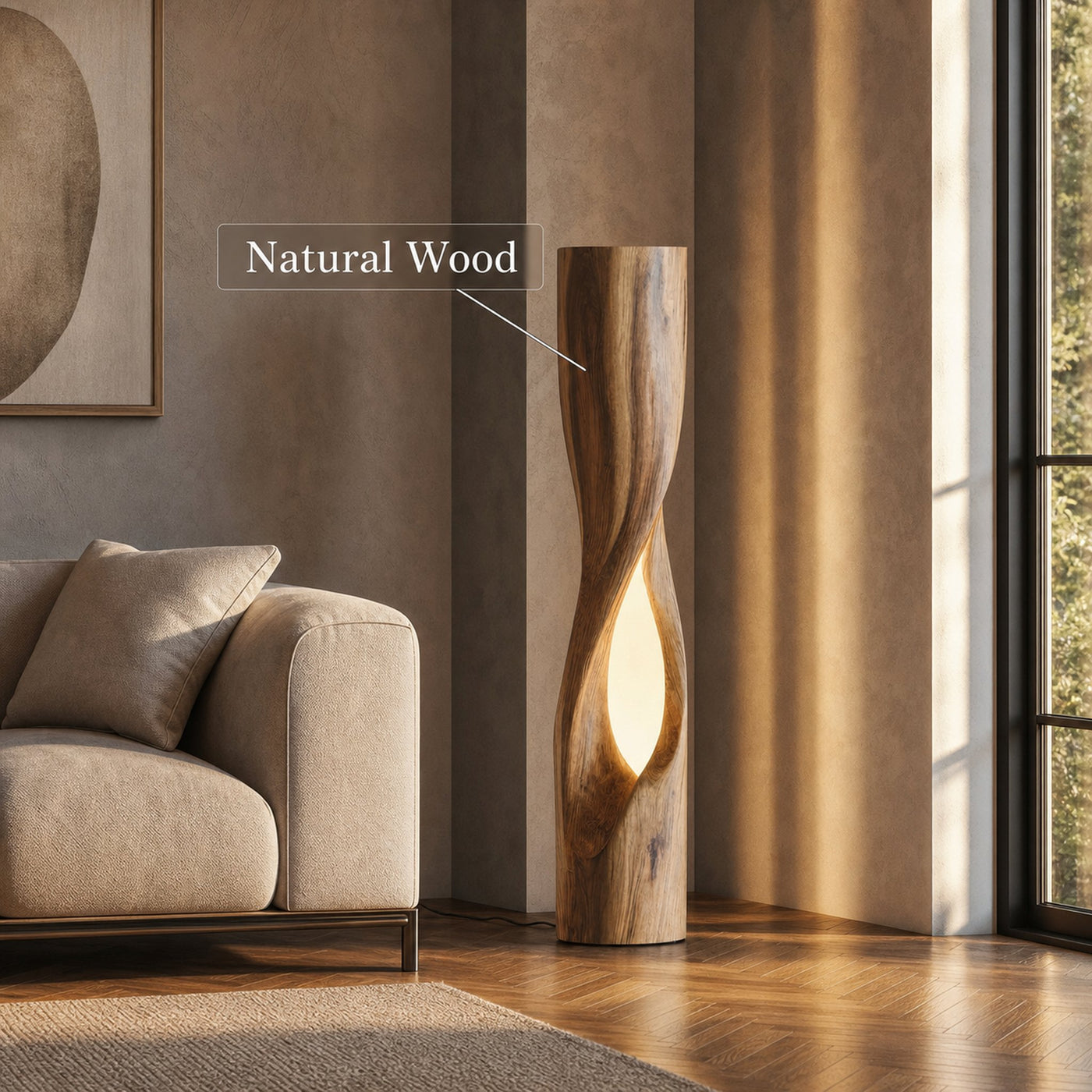 Minimal Floor Lamp For Living Space - product view 5