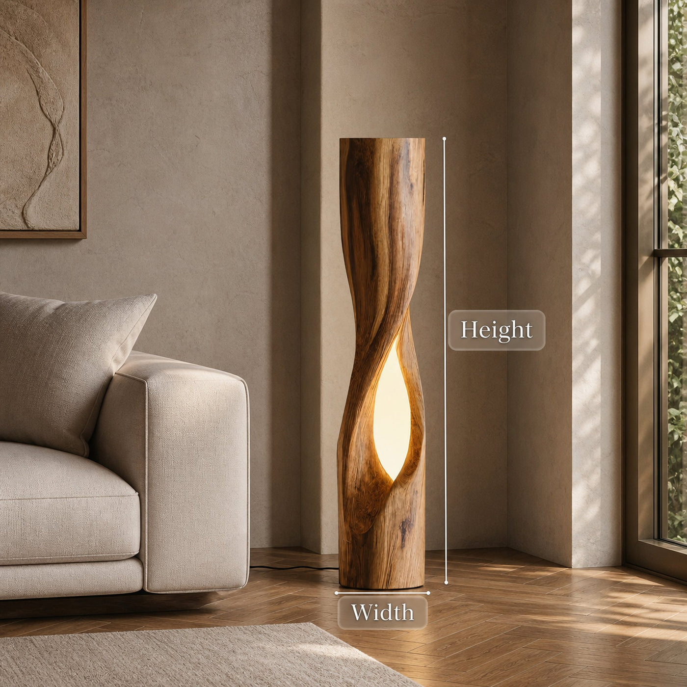 Minimal Floor Lamp For Living Space - product view 6