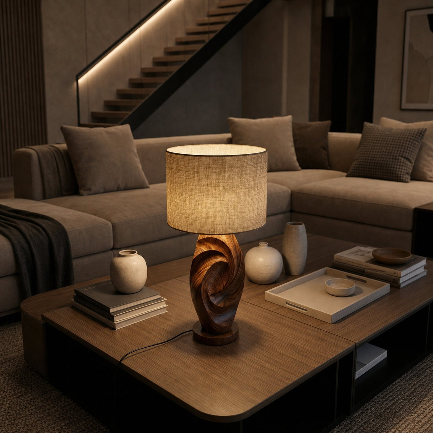 Minimalist Ambient Lamp Bedroom Nightstand Living Room Corner Space - product view 3
