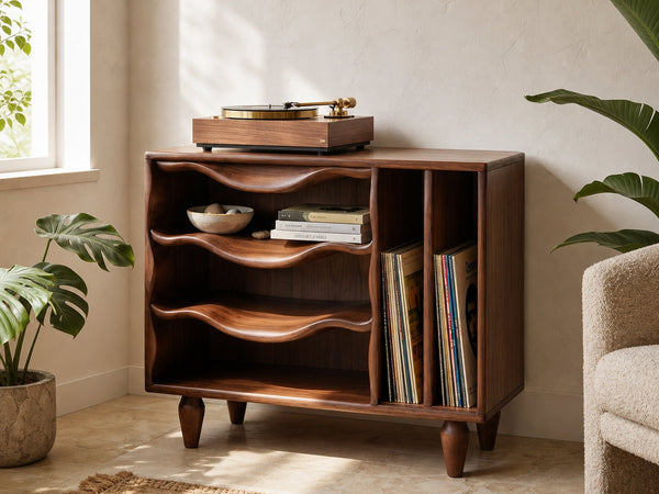 Minimalist Audio Console Stand For Entertainment Interior Area