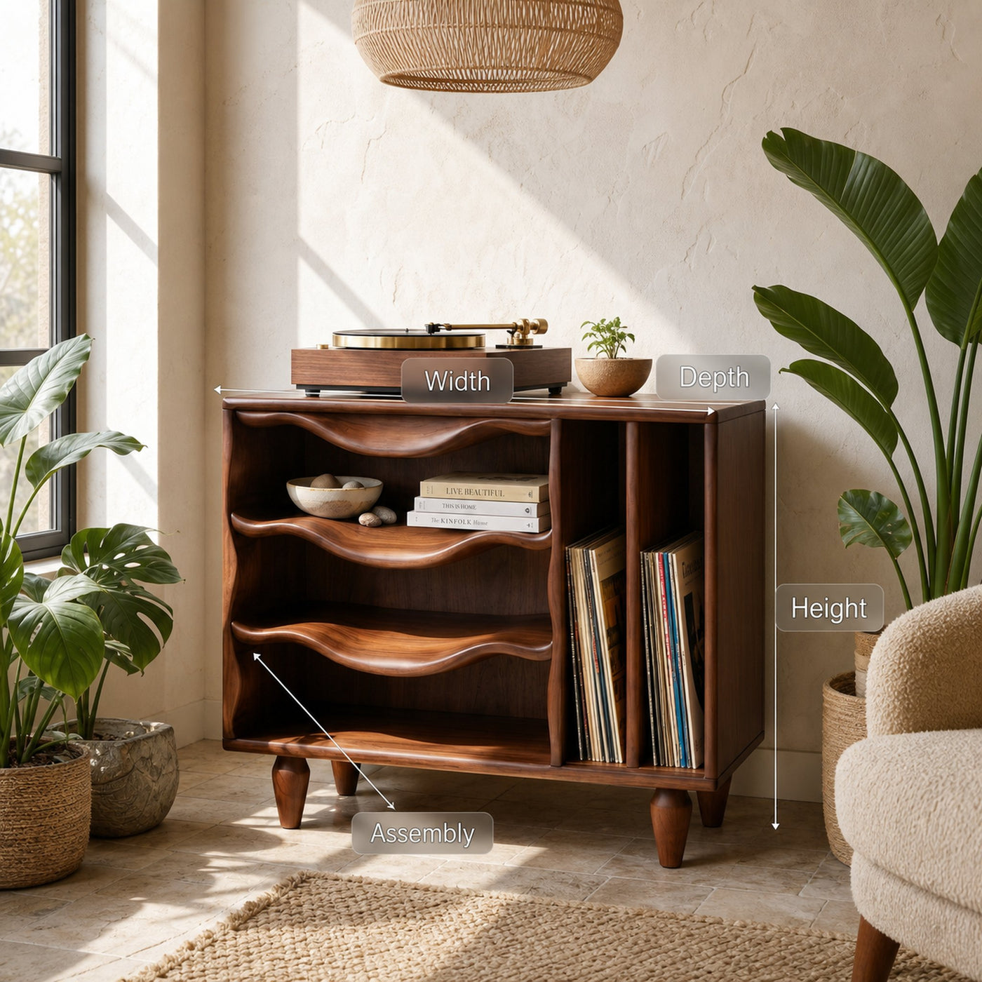 Minimalist Audio Console Stand For Entertainment Interior Area - product view 8