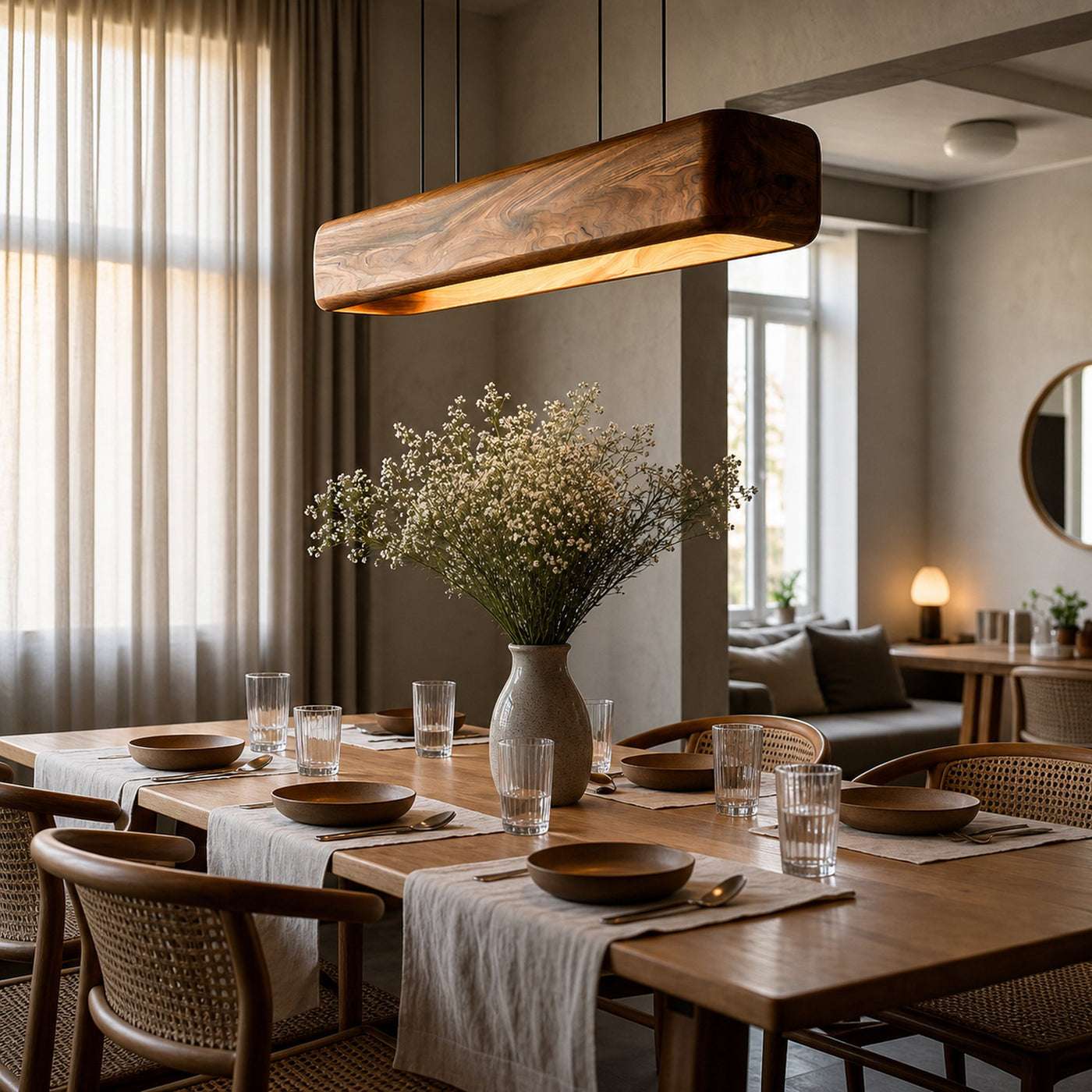 Minimalist Ceiling Light Designed For Elegant Dining Table Lighting - product view 2