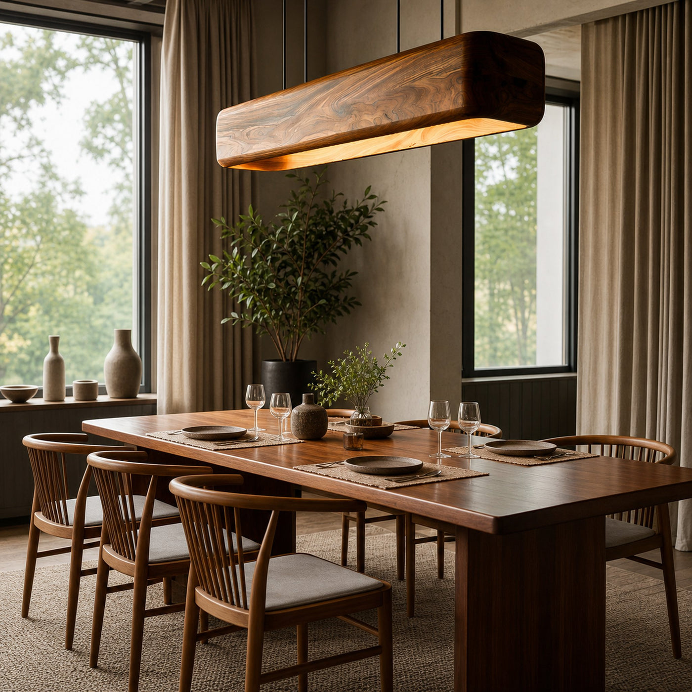 Minimalist Ceiling Light Designed For Elegant Dining Table Lighting - product view 3