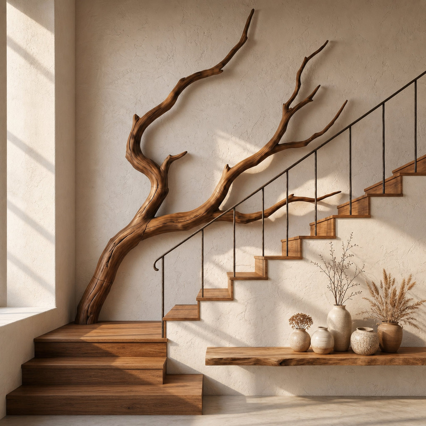 Minimalist Wall Decor Organic Branch Form For Living Room - product view 6