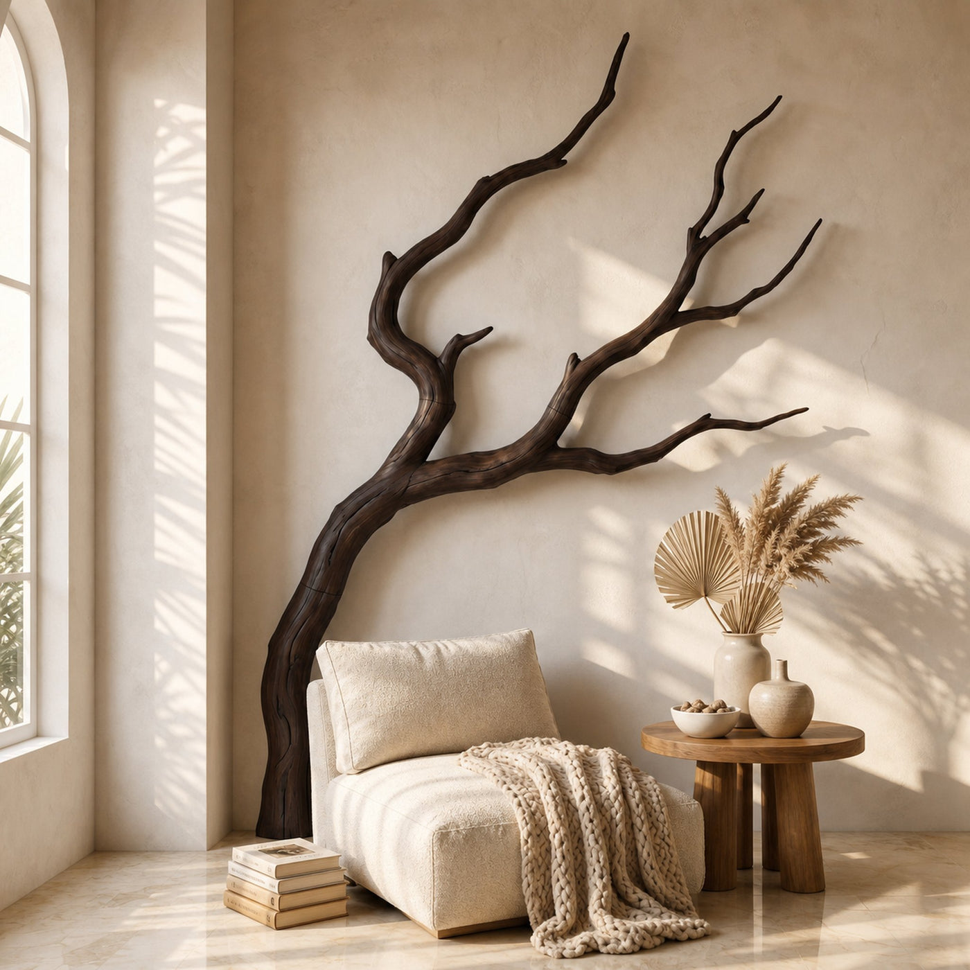 Minimalist Wall Decor Organic Branch Form For Living Room - product view 7