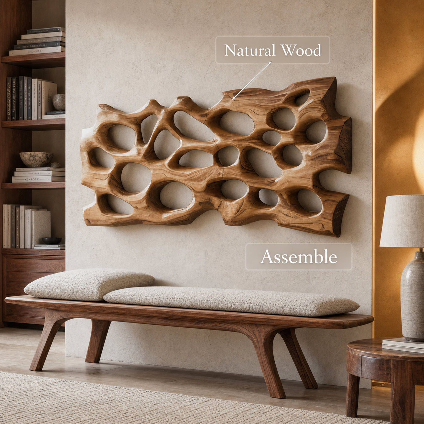Modern Abstract Wall Art For Living Room Or Office - product view 5