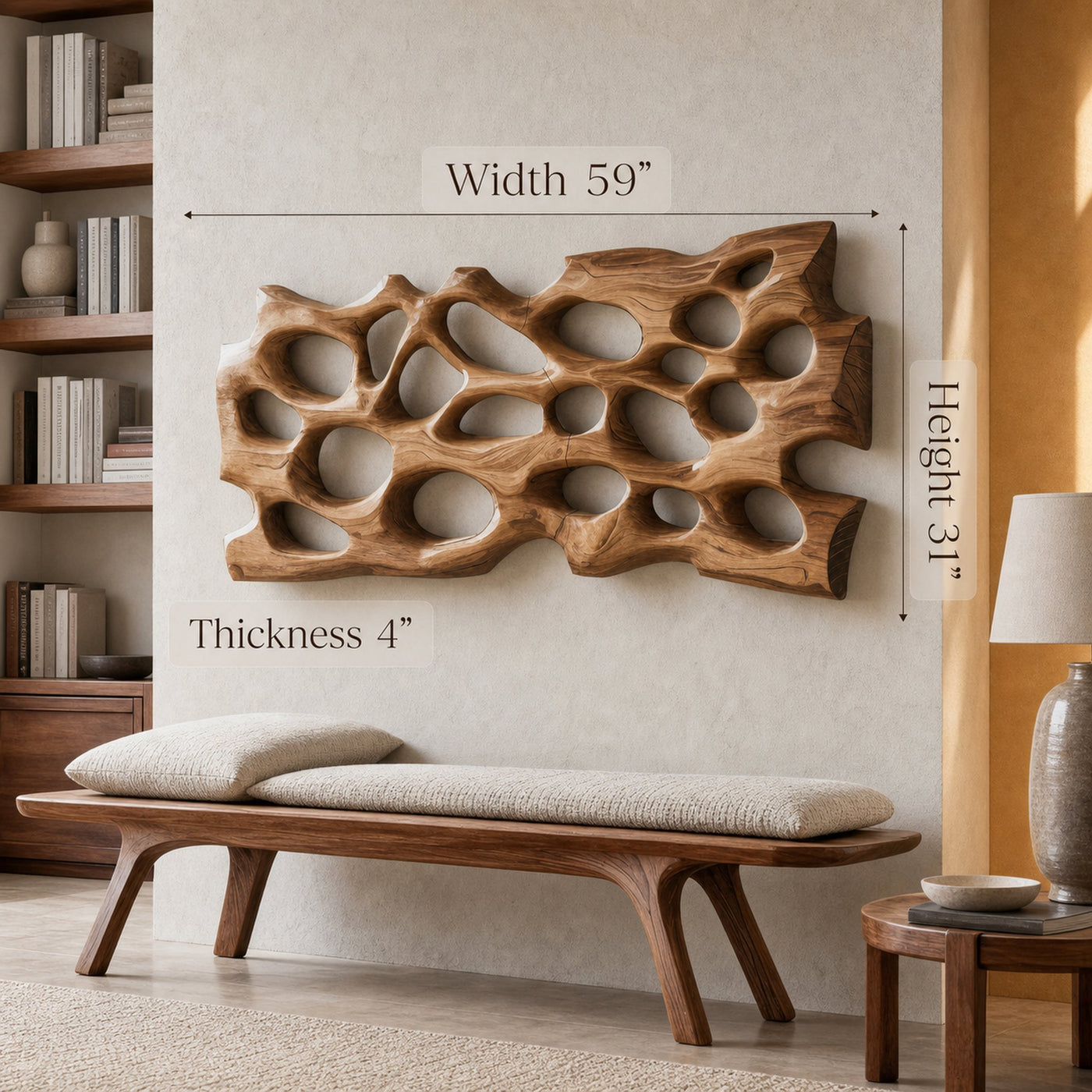 Modern Abstract Wall Art For Living Room Or Office - product view 6