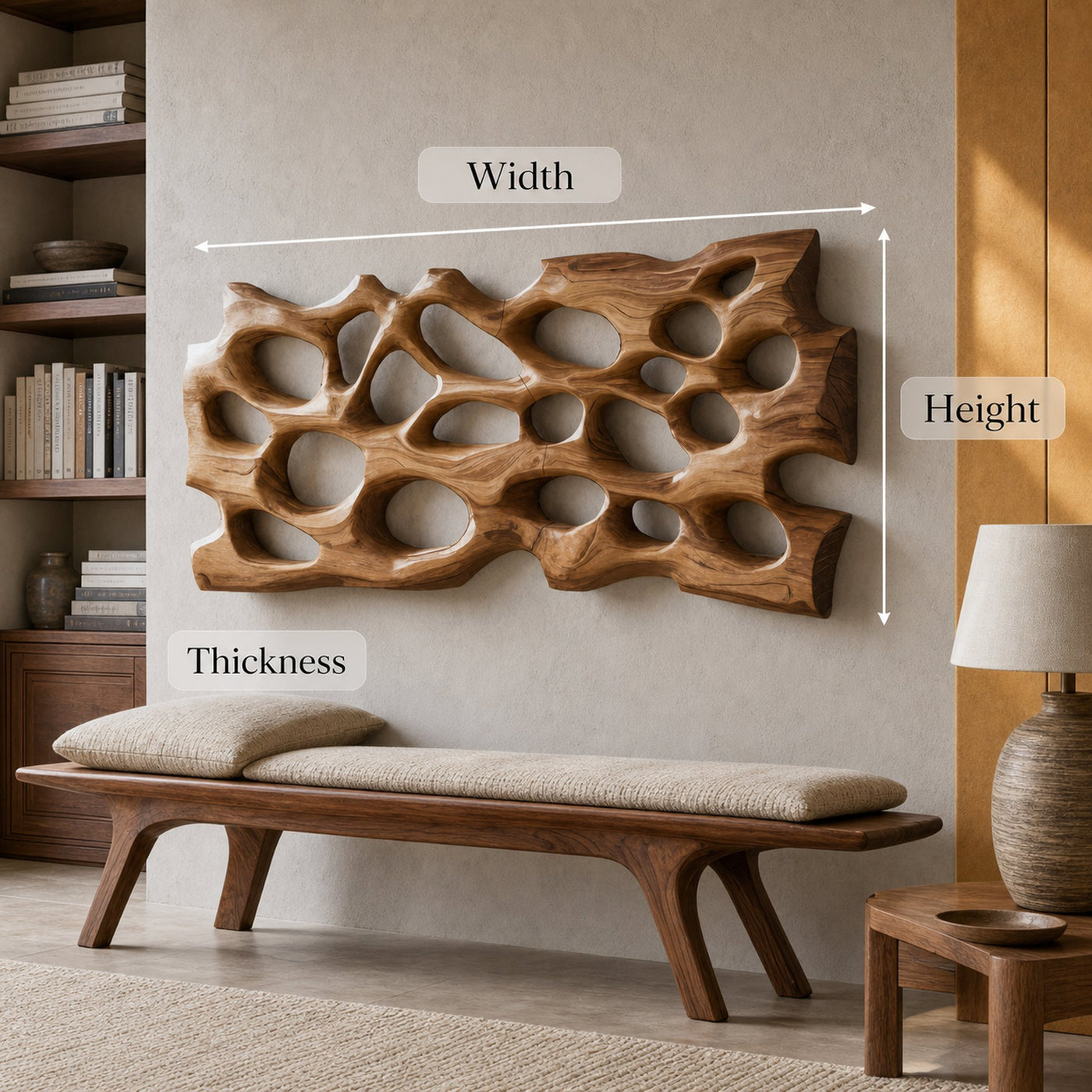 Modern Abstract Wall Art For Living Room Or Office - product view 7