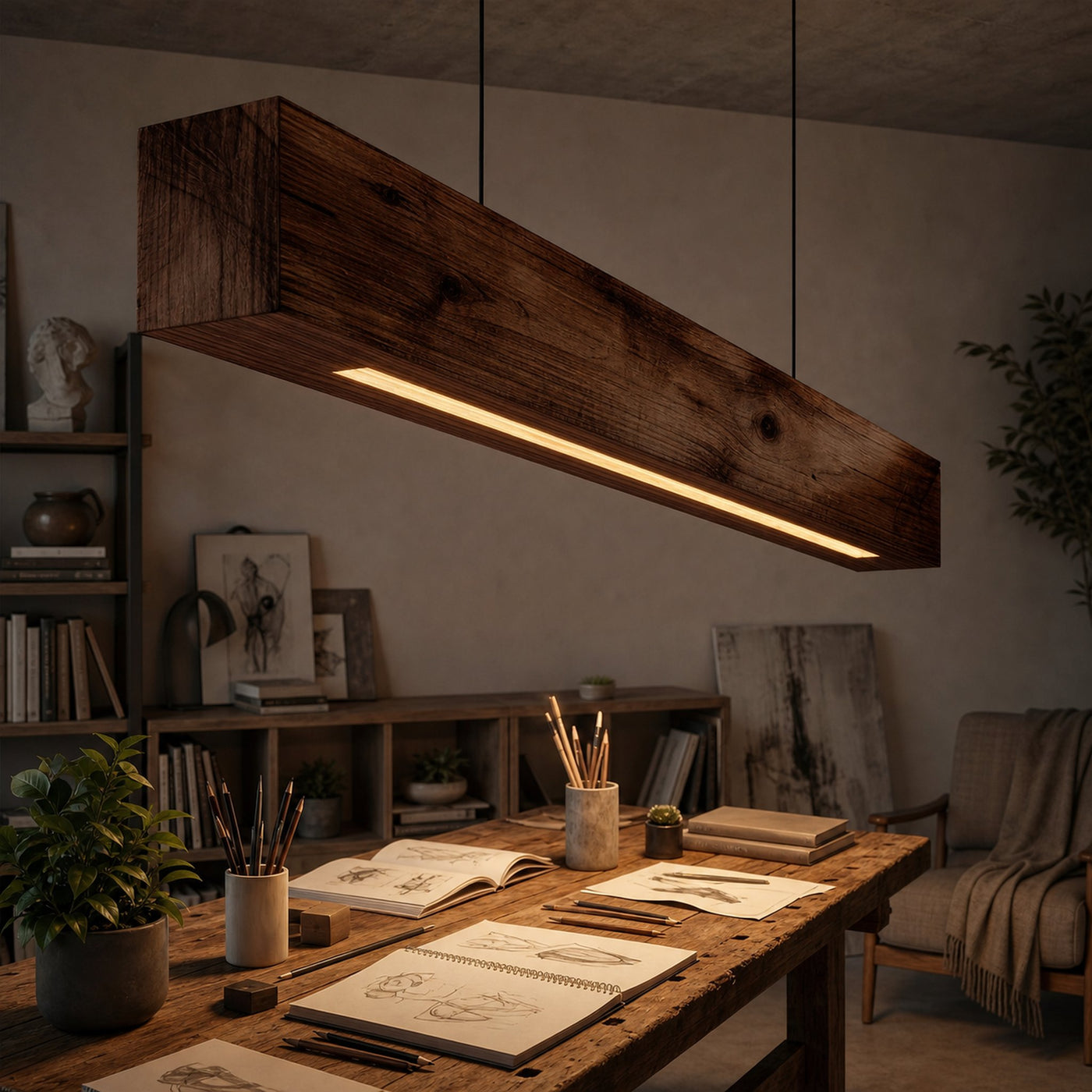 Modern Accent Lamp Kitchen Counter Dining Room Living Space Corner - product view 7