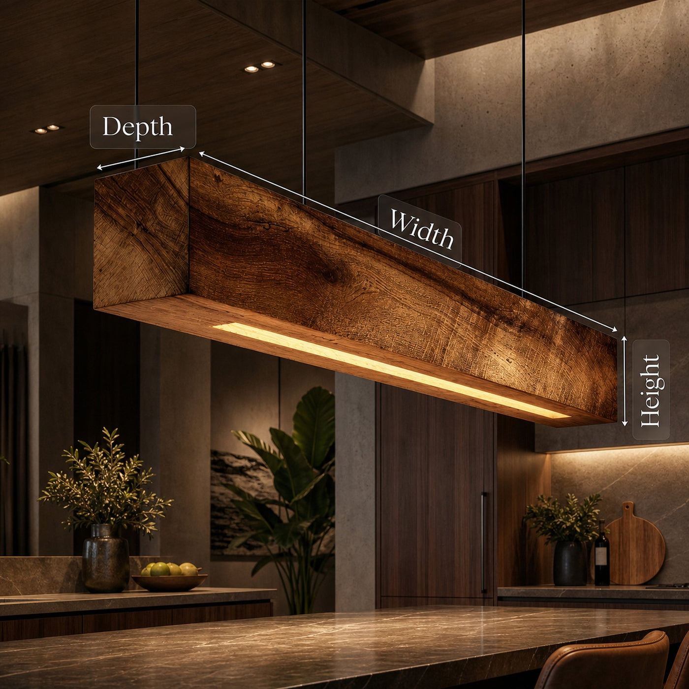 Modern Accent Lamp Kitchen Counter Dining Room Living Space Corner - product view 8