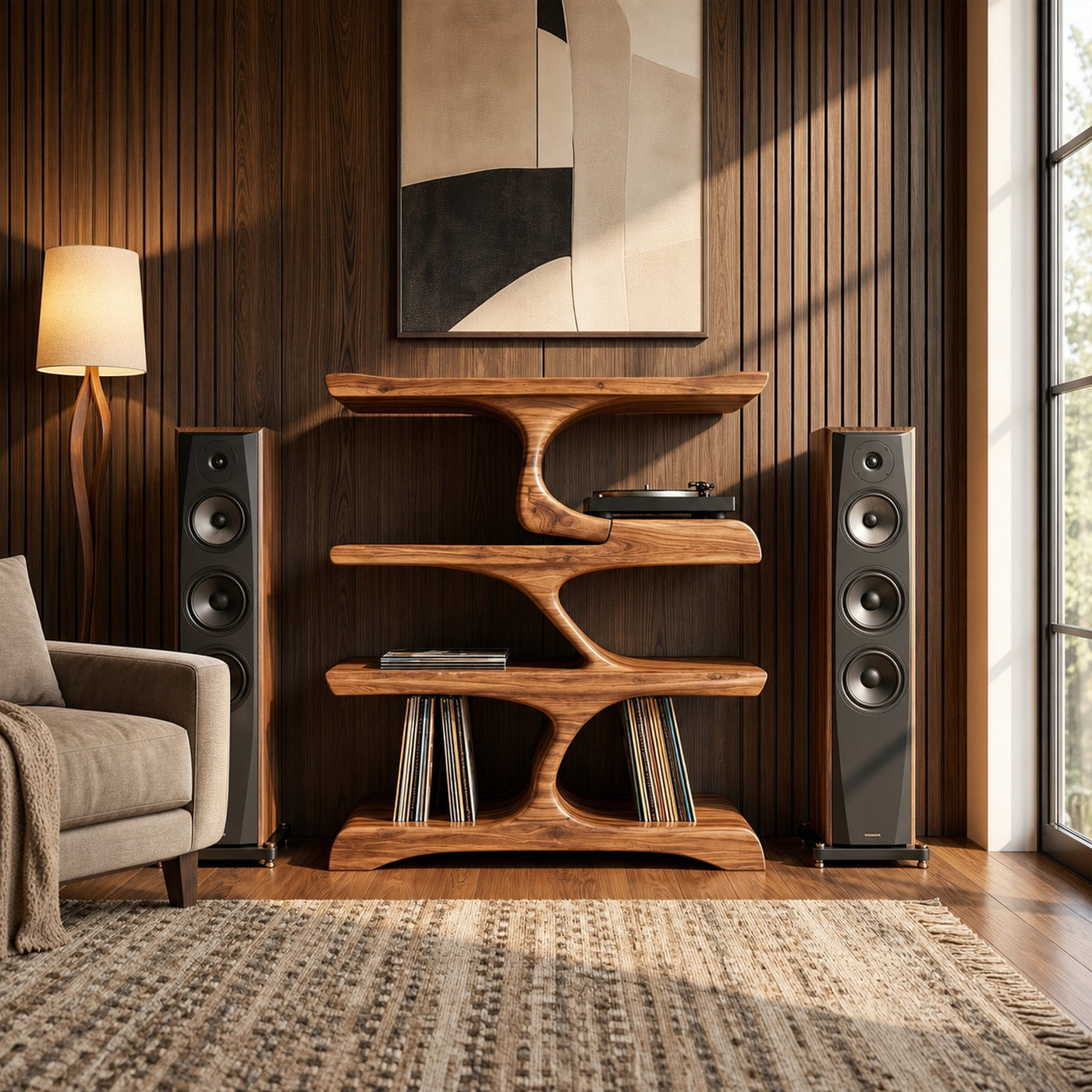 Modern Audio Stand For Living Room - product view 2