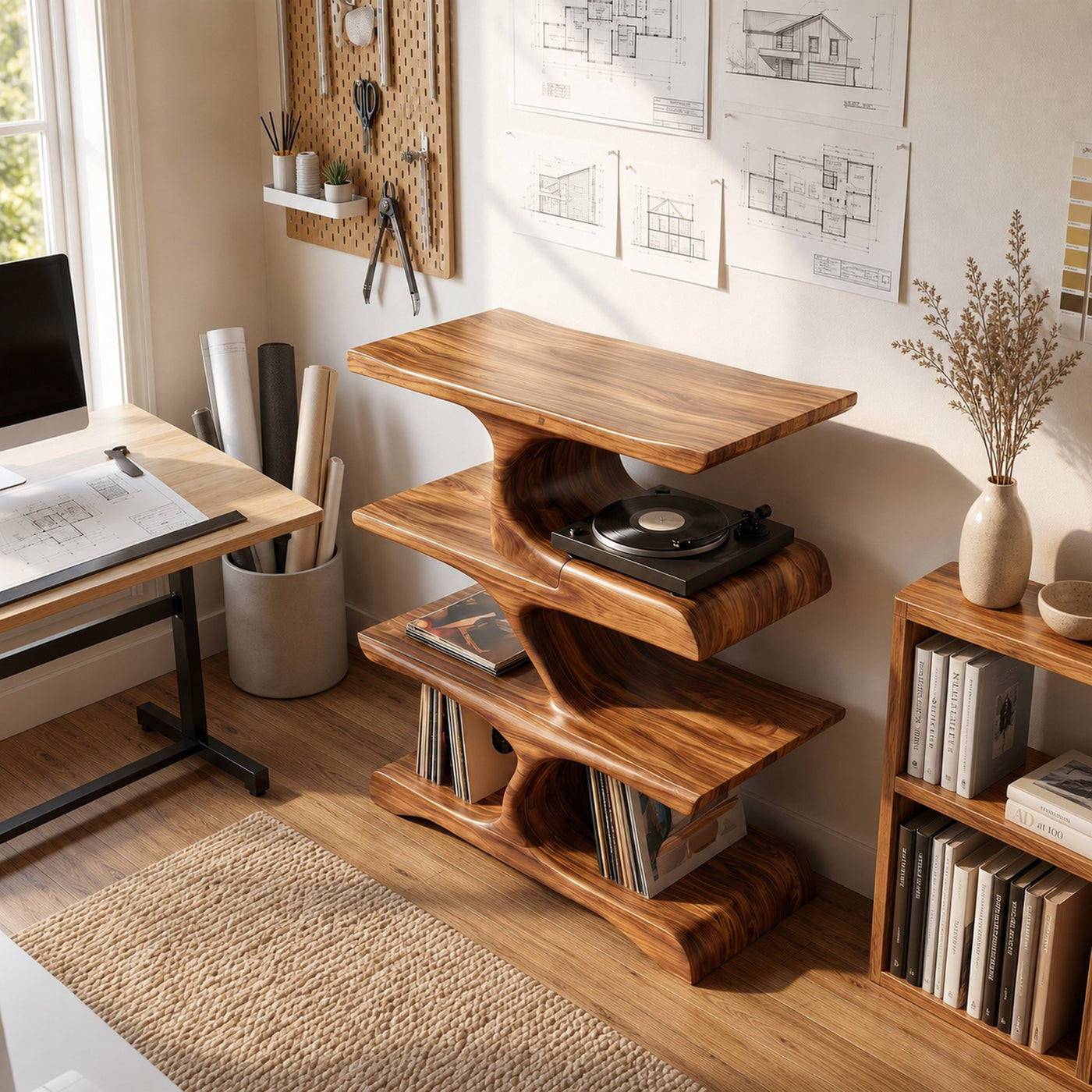 Modern Audio Stand For Living Room - product view 3