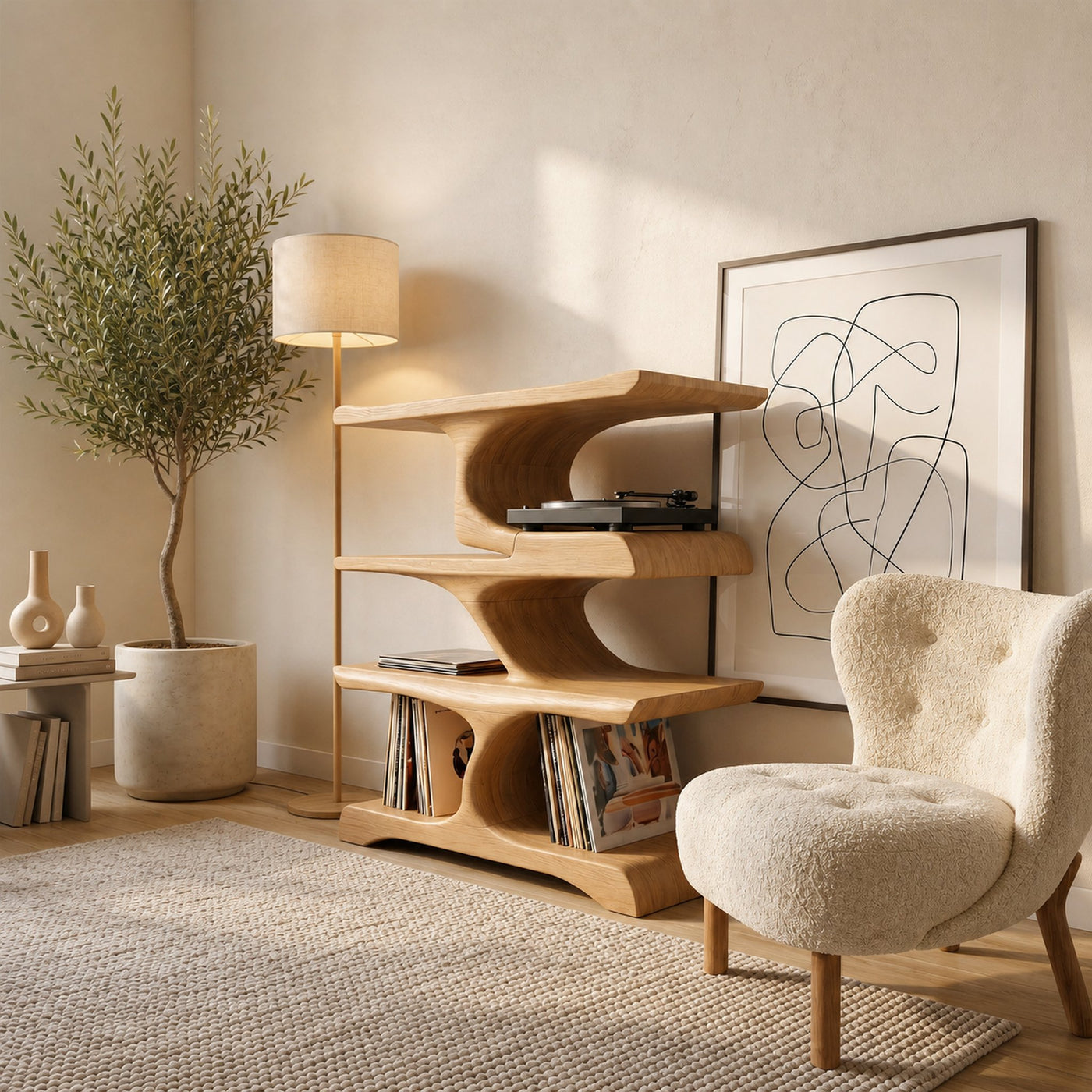 Modern Audio Stand For Living Room - product view 4