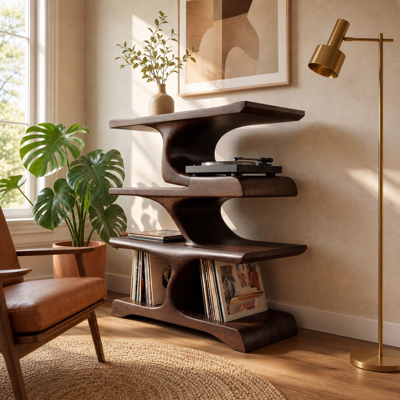 Modern Audio Stand For Living Room - product view 6