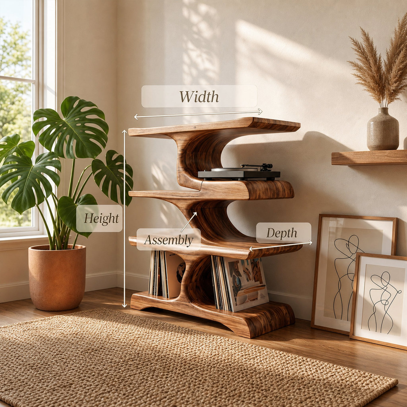 Modern Audio Stand For Living Room - product view 8