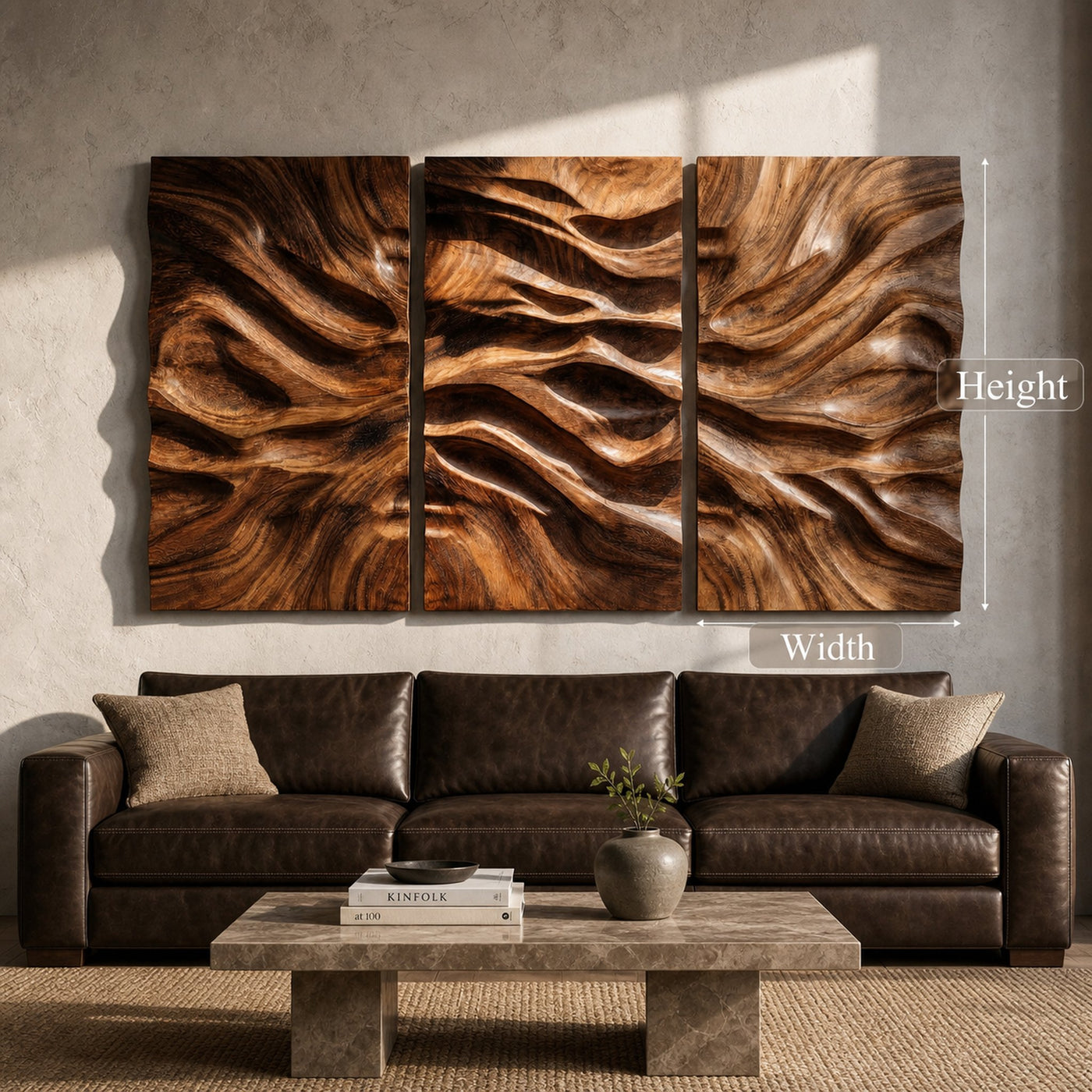 Modern Carved Wall Art Living Room And Bedroom - product view 6